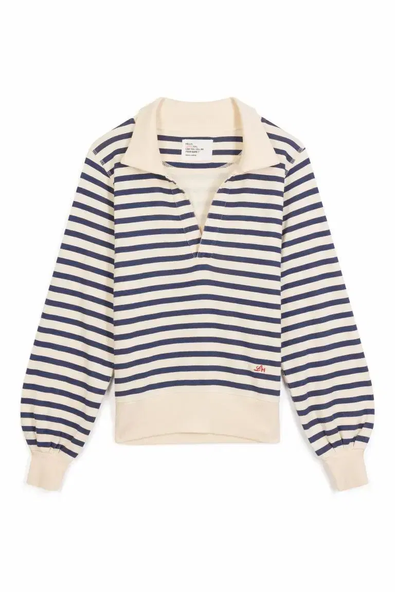 leon&haper sason stripe sweatshirts 레온앤하